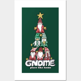 Gnome Place Like Home- Xmas Posters and Art